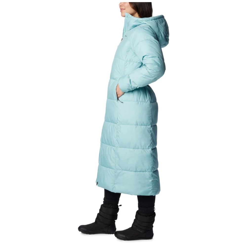 Columbia Puffect Long Jacket Womens XXL Full Zip Puffer Insulated Hood parka - Picture 5 of 10